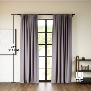 Foto 2 | Foto 2 | Juego De 2 Cortinas Umbra Twilight Blackout De Poliéster 132 X 213 Cm - Venta Internacional.