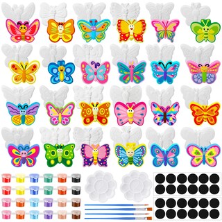 Foto 1 | Foto 1 | Kit De Pintura Cerámica Winnerwhy Winnerwhy 24 Sets Christmas Butterfly - Venta Internacional.