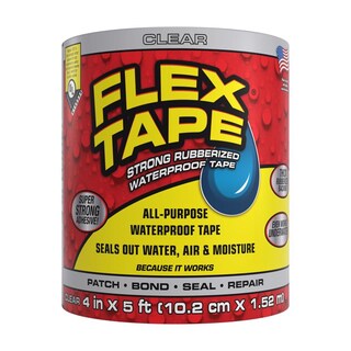 Foto 1 | Foto 1 | Cinta De Reparación Impermeable Flex Seal Flex Tape 10 Cm X 1 5 M Transparente - Venta Internacional.