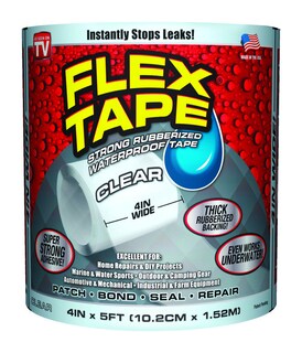 Foto 3 | Foto 3 | Cinta De Reparación Impermeable Flex Seal Flex Tape 10 Cm X 1 5 M Transparente - Venta Internacional.