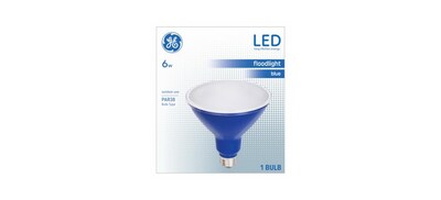 Foto 4 | Foto 4 | Bombilla Ge 93100882 Led Azul Con Foco De 6 W Base Mediana - Venta Internacional.