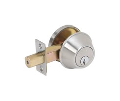 Monocilíndrico Deadbolt Tell Cl100055 De Acero Inoxidable Satinado - Venta Internacional.
