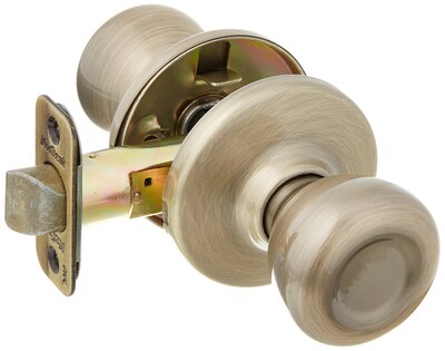 Foto 1 | Foto 1 | Pomo De Puerta Kwikset Tylo 92001-512 Para Recibidor Y Armario Latón Envejecido - Venta Internacional.