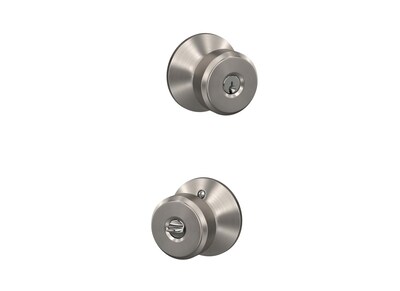 Foto 2 | Foto 2 | Pomo De Entrada Schlage Bowery Níquel Satinado 3 5 Cm Grado 1 - Venta Internacional.