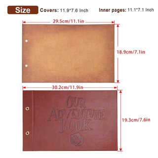 Foto 2 | Foto 2 | Adventure Book Álbum De Recortes Tpudn 30 X 19 Cm 80 Páginas - Venta Internacional.