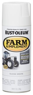 Foto 1 | Foto 1 | Pintura En Aerosol Rust-oleum 280132 Farm & Implement 355 Ml Color Blanco Brillante - Venta Internacional.