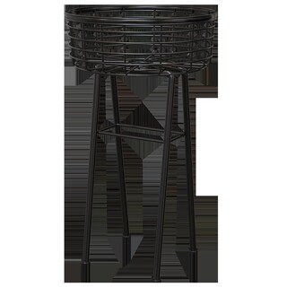 Foto 1 | Foto 1 | Soporte Para Plantas Panacea Redondo Negro Moderno De 20 Pulgadas - Venta Internacional.