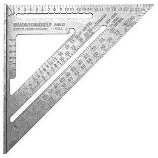 Foto 1 | Foto 1 | Herramienta De Diseño Speed Square Swanson Na202 De Aluminio Métrico - Venta Internacional.