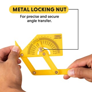 Foto 3 | Foto 3 | Buscador De Ángulos Con Transportador De Plástico General Tools 29 Color Amarillo - Venta Internacional.