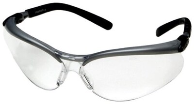 Foto 1 | Foto 1 | Gafas De Seguridad 3m Antivaho Con Lente Transparente Plateada Y Negra - Venta Internacional.