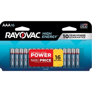 Foto 3 | Foto 3 | Batería Alcalina Aaa De Alta Energía Rayovac  Paquete De 16  Cardada - Venta Internacional.