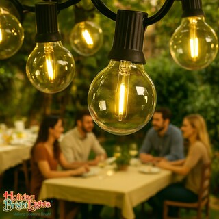 Foto 5 | Foto 5 | Bombillas De Repuesto Holiday Bright Lights Belle Luci G40 (25) - Venta Internacional.