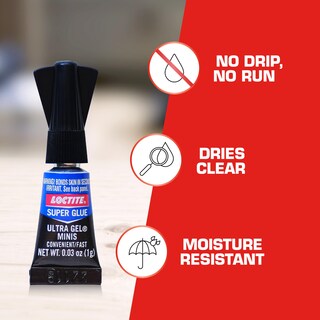 Foto 2 | Foto 2 | Super Glue Loctite Ultra Gel Minis Tubo Transparente De 3 X 1 G - Venta Internacional.