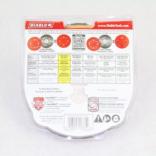 Foto 6 | Foto 6 | Discos De Lijado Diablo De 5 Pulgadas Cerámica Gruesa Y 60 Granos Paquete De 15 - Venta Internacional.