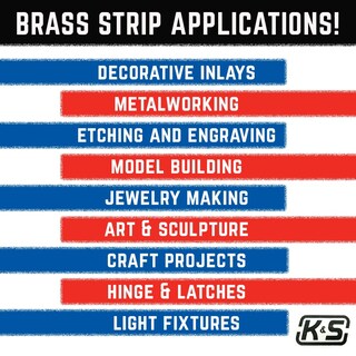 Foto 7 | Foto 7 | Tira De Latón K & S Precision Metals 1 9x30 5x0 16 Cm - Venta Internacional.