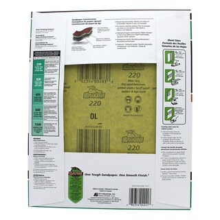 Foto 2 | Foto 2 | Papel De Lija Impermeable Gator De Carburo De Silicio De Grano 220 25 Hojas - Venta Internacional.