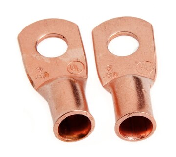 Foto 1 | Foto 1 | Cable Lugs Forney 60091 De Cobre N.º 6 Perno De 1/4 Pulgadas Paquete De 2 - Venta Internacional.