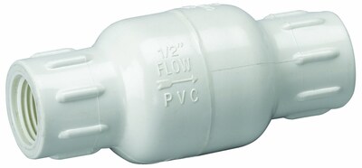 Foto 1 | Foto 1 | Válvula De Retención Homewerks De Pvc De 1.25 Pulgadas Con Rosca Hembra Blanca - Venta Internacional.