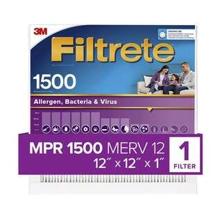 Foto 1 | Foto 1 | Filtro De Aire Filtrete Ultra Allergen 12x12x1 1500 Mpr (paquete De 4) - Venta Internacional.