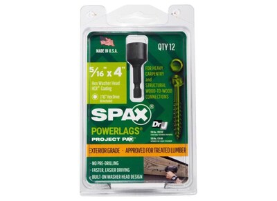 Foto 2 | Foto 2 | Tornillo Spax De 5/16 X 10 Cm Con Cabezal De Arandela Con Revestimiento Hcr - Venta Internacional.