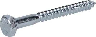 Foto 1 | Foto 1 | Tornillo De Caja (lag Screw) Hillman Zinc Hexagonal 6.35mm X 6.35cm - Venta Internacional.