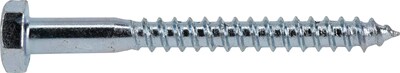 Foto 2 | Foto 2 | Tornillo De Caja (lag Screw) Hillman Zinc Hexagonal 6.35mm X 6.35cm - Venta Internacional.