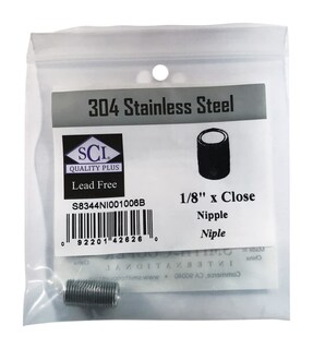 Foto 2 | Foto 2 | Niple Smith Cooper Ss 1/8'' Schedule 40 De Acero Inoxidable - Venta Internacional.