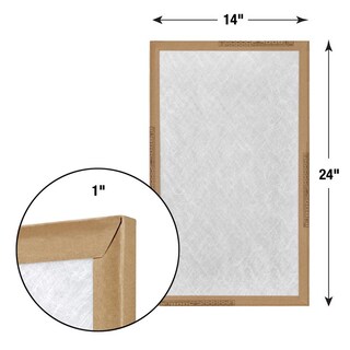 Foto 2 | Foto 2 | Filtro De Aire Aaf Flanders Ez Flow Ii Fiberglass 1 Merv 14x24x1 - Venta Internacional.