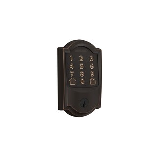Foto 1 | Foto 1 | Wi-fi Deadbolt Schlage Code Metal Bronce Envejecido Be489wbvcam716 - Venta Internacional.