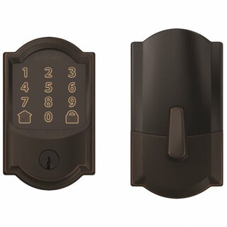 Foto 2 | Foto 2 | Wi-fi Deadbolt Schlage Code Metal Bronce Envejecido Be489wbvcam716 - Venta Internacional.