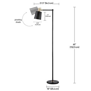Foto 6 | Foto 6 | Lámpara Globe 12916 Lex 152 Cm Negro Oro Satinado - Venta Internacional.