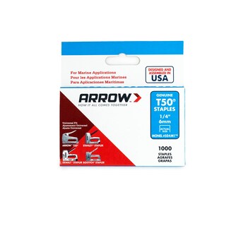 Foto 1 | Foto 1 | Staples Arrow Fastener 504m1 T50 6 Mm Resistente A La Corrosión Paquete De 1000 - Venta Internacional.