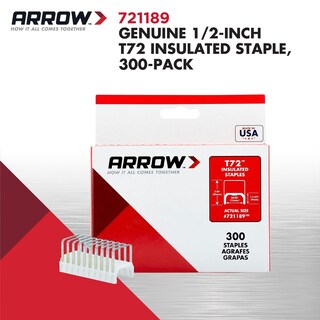 Foto 2 | Foto 2 | Staples Arrow 721189 T72 Con Aislamiento De Acero Paquete De 300 - Venta Internacional.