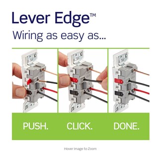 Foto 5 | Foto 5 | Interruptor Basculante Leviton Lever Edge 15a 3 Vías E5603-sw Color Blanco - Venta Internacional.