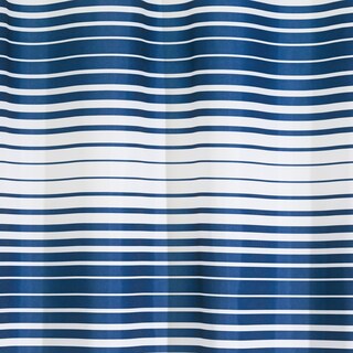 Foto 2 | Foto 2 | Cortina De Ducha De Tela Interdesign Enzo Stripe 183 X 183 Cm Color Azul Marino - Venta Internacional.