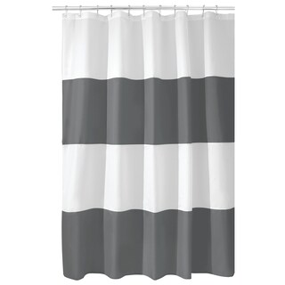 Foto 1 | Foto 1 | Cortina De Ducha Interdesign Zeno 183x183 Cm Gris Blanco - Venta Internacional.