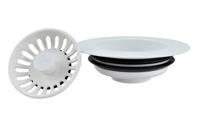 Foto 2 | Foto 2 | Tapón De Desagüe Para Fregadero Plumb Pak K5461 De Goma Blanca - Venta Internacional.