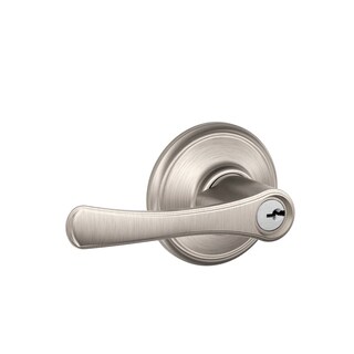 Foto 1 | Foto 1 | Pomo Schlage Avila Para Puerta De Entrada Níquel Satinado 4 Cm De Grosor - Venta Internacional.