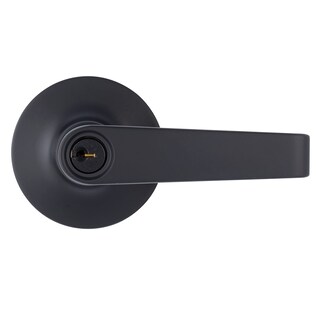 Foto 1 | Foto 1 | Palanca De Puerta Brinks Comercial Ligera Negra Mate Con Llave - Venta Internacional.