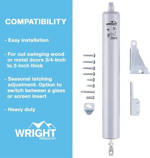Foto 4 | Foto 4 | Cierrapuertas Neumáticas Wright Products V150 De Aluminio De Alta Resistencia - Venta Internacional.