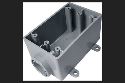 Foto 1 | Foto 1 | Caja Resistente A La Intemperie Cantex 5133364 1 Banda Pvc Cubo De 3/4 Pulgadas - Venta Internacional.