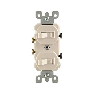 Foto 1 | Foto 1 | Switch Duplex 1p Cooper Wiring 15 A 120/277 V Color Almendra Claro - Venta Internacional.