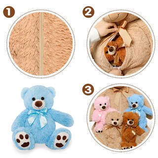 Foto 2 | Foto 2 | Peluche Gigante Morismos De Peluche Con 4 Ositos En El Vientre - Venta Internacional.