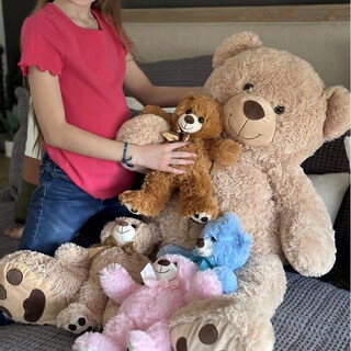 Foto 6 | Foto 6 | Peluche Gigante Morismos De Peluche Con 4 Ositos En El Vientre - Venta Internacional.