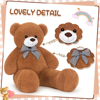 Foto 2 | Foto 2 | Oso De Peluche Gigante Marrón Yeqivo 120 Cm - Venta Internacional.