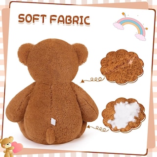 Foto 3 | Foto 3 | Oso De Peluche Gigante Marrón Yeqivo 120 Cm - Venta Internacional.