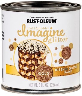 Foto 1 | Foto 1 | Pintura Rust-oleum Con Purpurina Dorada Intensa 236 Ml - Venta Internacional.