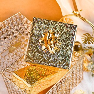 Foto 5 | Foto 5 | Papel De Envoltura Merture 43 Cm X 10 M Con Estrellas Holográficas Doradas - Venta Internacional.