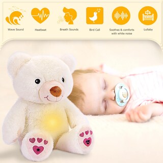 Foto 2 | Foto 2 | Juguete De Peluche Con Sensor De Llanto Para Bebés Sleep Soother Dearbaby - Venta Internacional.