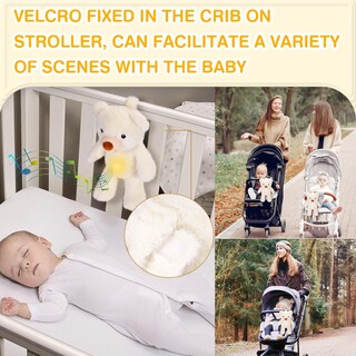 Foto 5 | Foto 5 | Juguete De Peluche Con Sensor De Llanto Para Bebés Sleep Soother Dearbaby - Venta Internacional.